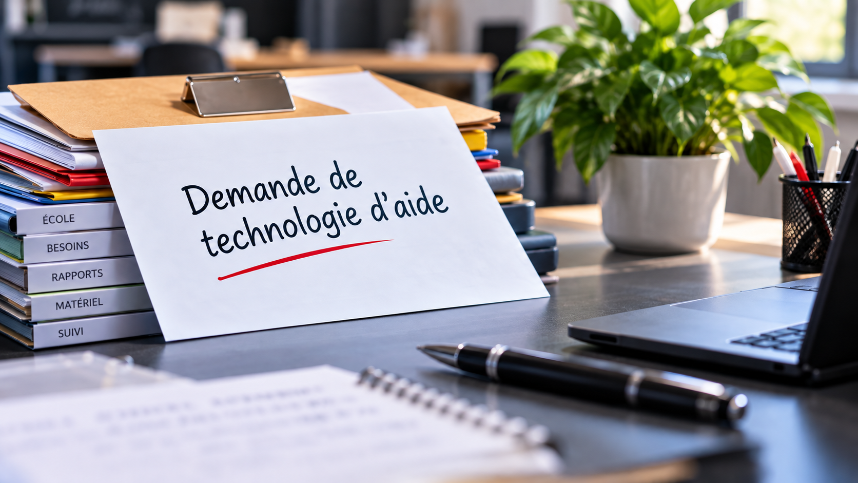 Demande de technologie d’aide
