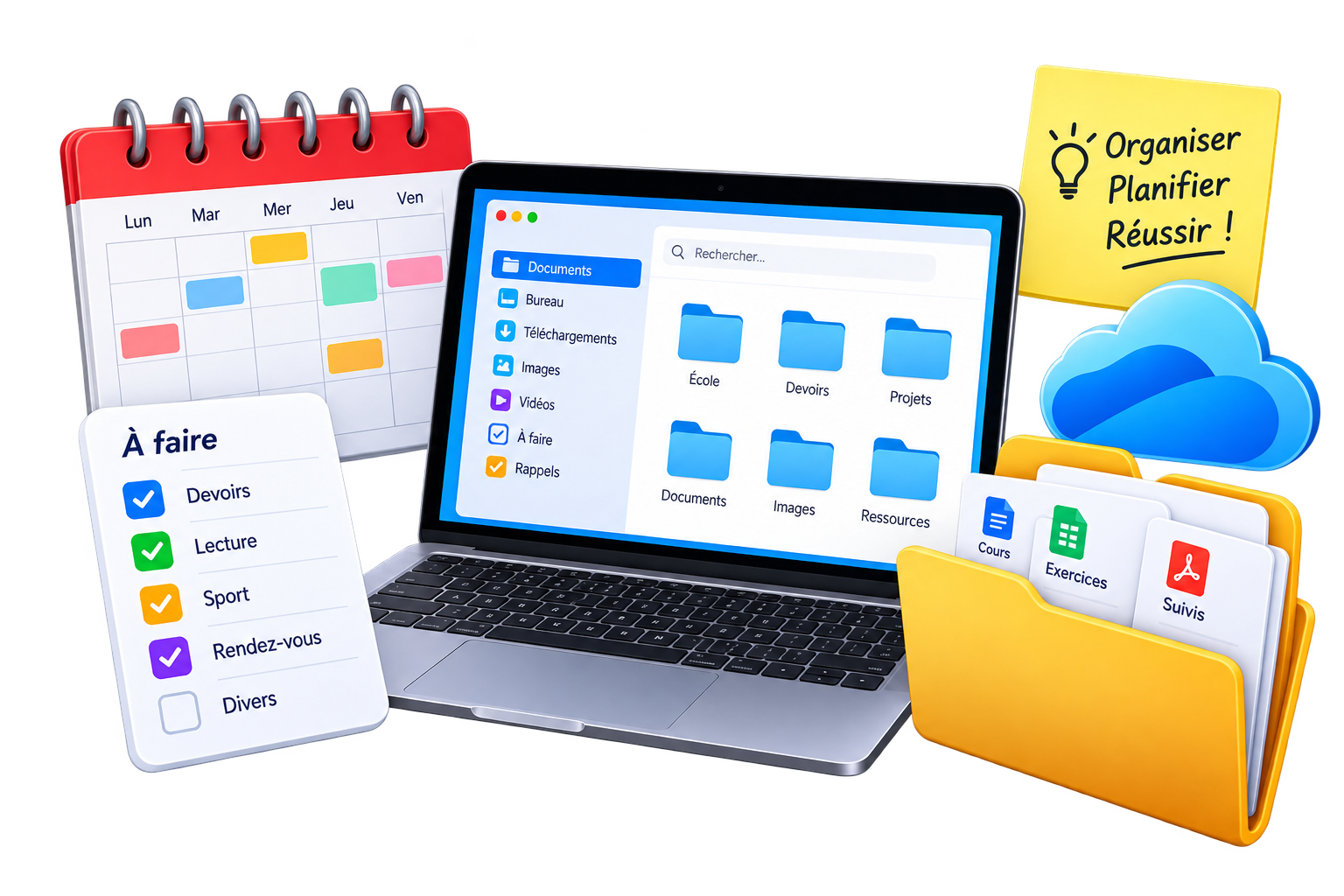 Outils d’organisation et de gestion de fichiers