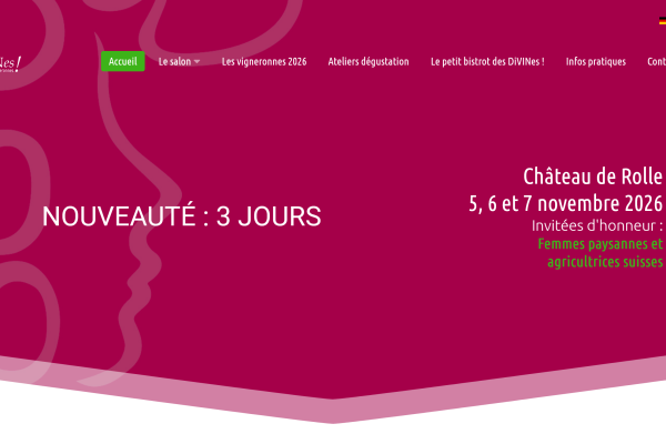 DiVINes Salon Suisse des Vigneronnes