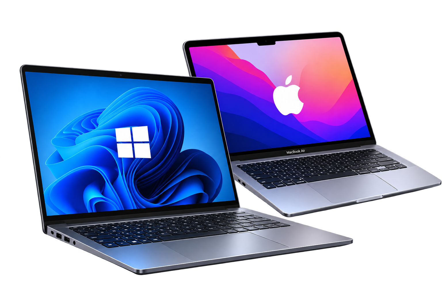 Ordinateurs portables Windows ou Mac